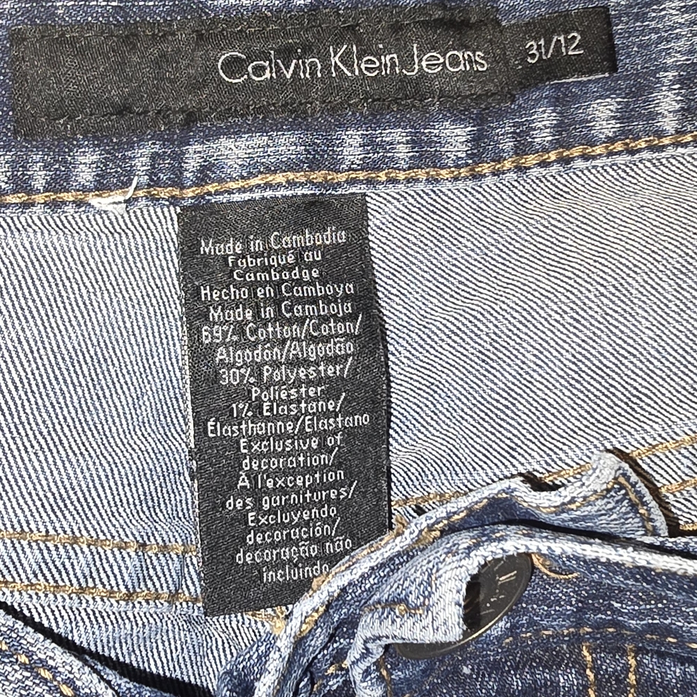 Calvin Klein Blue Denim Jeans